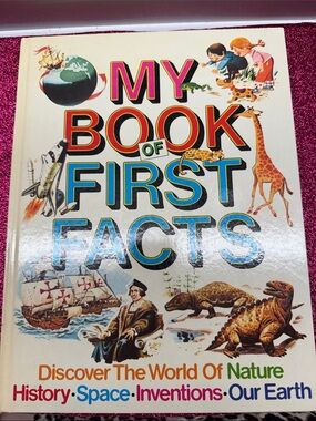 My Book of First Facts - Illustrated Children's Science Book